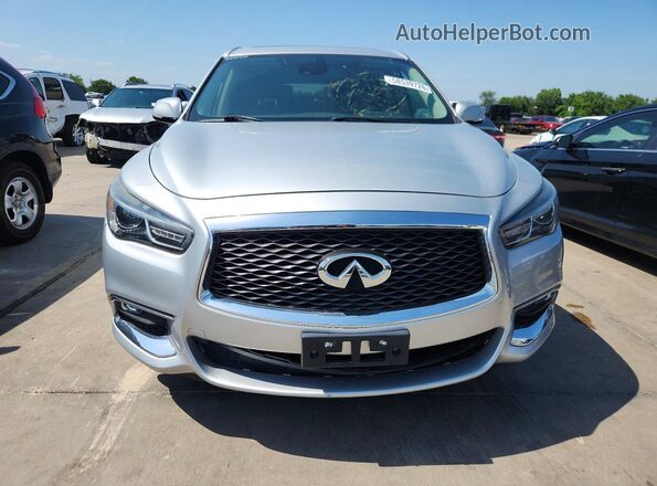 5N1DL0MM7LC531331 2020 INFINITI QX60 Silver Rear view