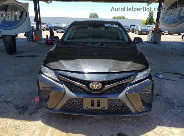 4T1G11AK7LU879233 2020 TOYOTA CAMRY Black Widok z tyłu