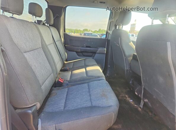 1FTFW1E88MFC73123 2021 FORD F150 White Vista interior trasera
