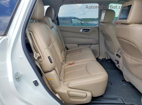 5N1DR2MN9KC607570 2019 NISSAN PATHFINDER Белый Вид подкапотного пространства