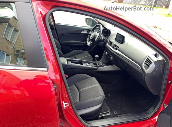 3MZBN1M34JM200329 2018 MAZDA 3 Red 