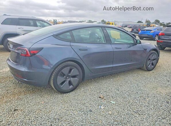 5YJ3E1EA9MF850304 2021 TESLA MODEL Серый 