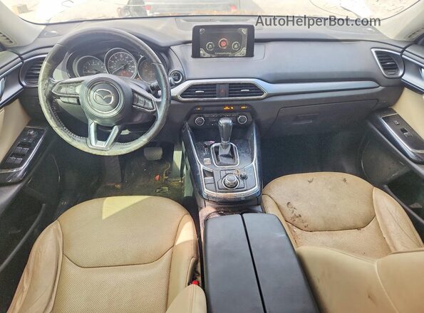 JM3TCACY0G0112178 2016 MAZDA CX-9 White Սարքավորումների վահանակի տեսք