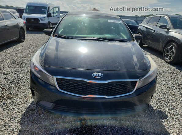 3KPFK4A78HE119103 2017 KIA FORTE Black უკანა ხედი