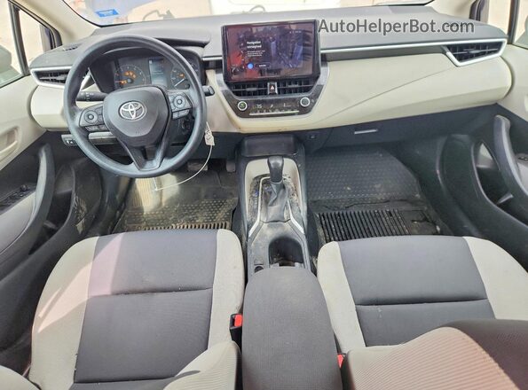 5YFB4MDE6RP082734 2024 TOYOTA COROLLA Blue Вид панелі приладів