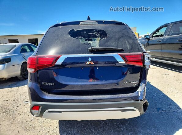 JA4AD3A35KZ035306 2019 MITSUBISHI OUTLANDER Blue წინა სალონის ხედი