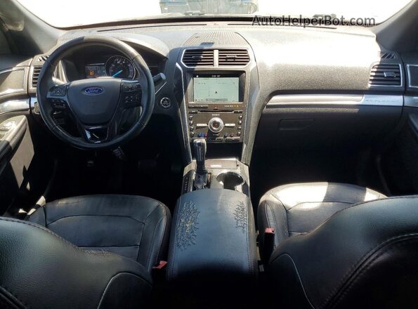 1FM5K8GT1JGC49202 2018 FORD EXPLORER Черный 
