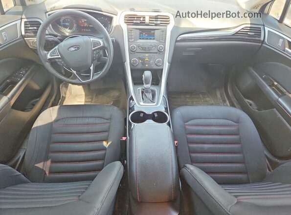 3FA6P0HD8GR391282 2016 FORD FUSION Silver ხელსაწყოთა პანელის ხედი