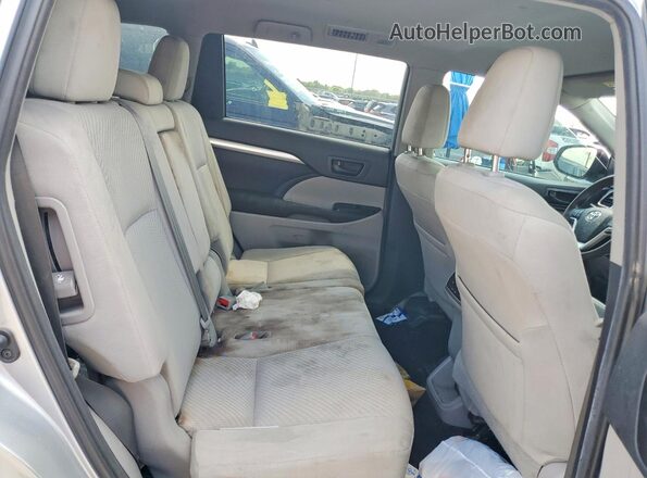5TDZZRFH2KS369604 2019 TOYOTA HIGHLANDER Silver 