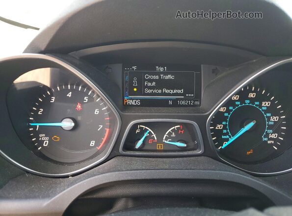 1FMCU9J91GUA00669 2016 FORD ESCAPE Silver Հետևի նստատեղերի տեսք