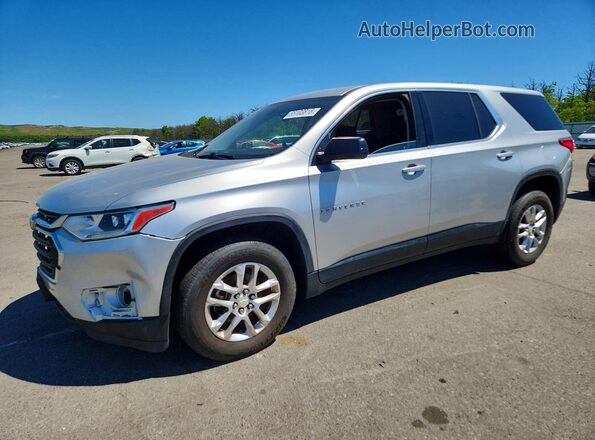 1GNERFKW1KJ135685 2019 CHEVROLET TRAVERSE Silver 