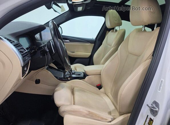 5UX33DT03N9K23609 2022 BMW X4 Белый Вид наклейки с VIN-кодом
