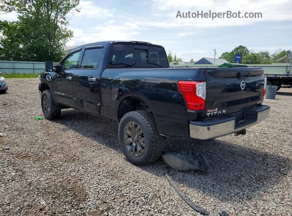 1N6BA1F35HN575249 2017 NISSAN TITAN Черный Задняя правая четверть