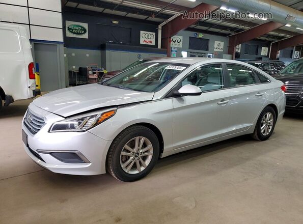5NPE24AF2GH387190 2016 HYUNDAI SONATA Silver უკანა მარცხენა