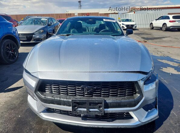 1FA6P8TH3T5113251 2026 FORD MUSTANG Серебряный Вид сзади