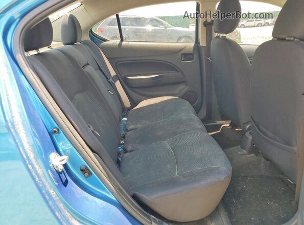 ML32F3FJ5LHF01485 2020 MITSUBISHI MIRAGE Синий Вид задней части салона