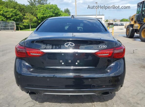 JN1EV7AP0LM208620 2020 INFINITI Q50 Black Սալոնի դիմացի տեսք