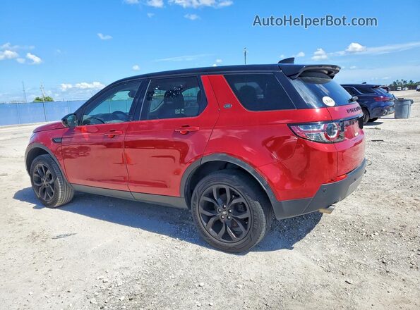 SALCR2FX4KH784389 2019 LAND ROVER DISCOVERY Red Задня права чверть
