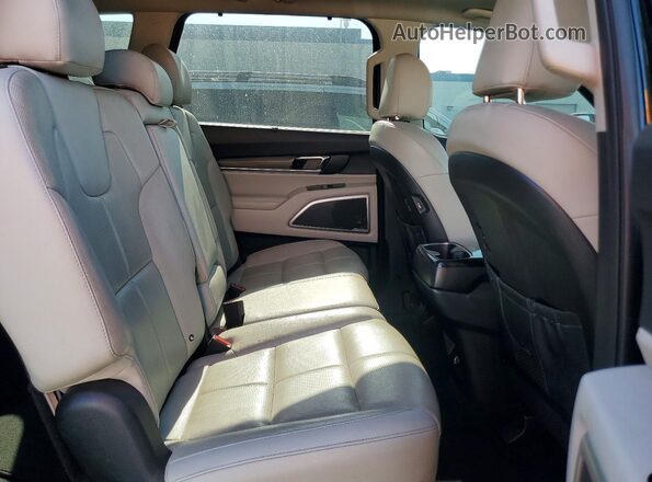 5XYP34HC1MG165535 2021 KIA TELLURIDE Black Engine compartment view