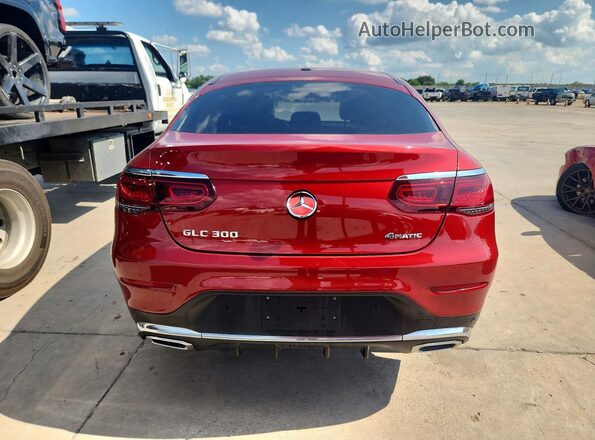 WDC0J8EB3LF672913 2020 MERCEDES-BENZ GLC-CLASS Red Widok wnętrza z przodu
