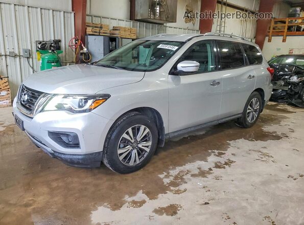 5N1DR2MNXHC606162 2017 NISSAN PATHFINDER Silver Задня ліва чверть