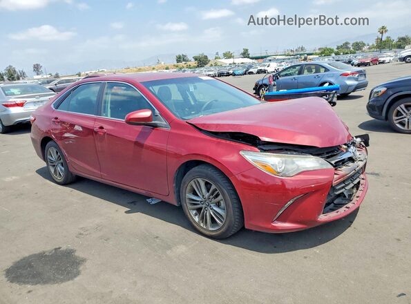 4T1BF1FKXHU703868 2017 TOYOTA CAMRY Red 