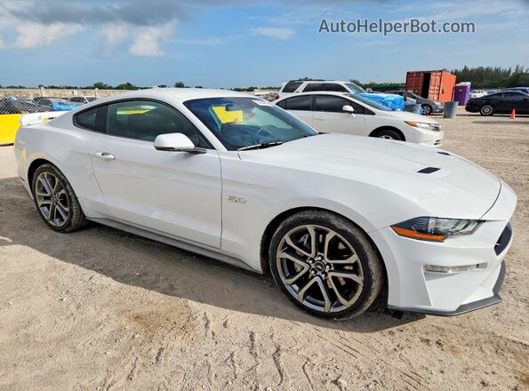 1FA6P8CF0P5309040 2023 FORD MUSTANG Белый Вид спереди