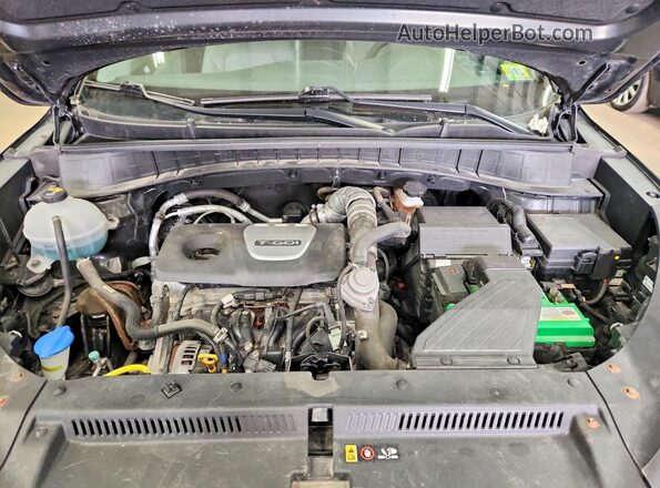 KM8J3CA22GU043878 2016 HYUNDAI TUCSON Черный Вид наклейки с VIN-кодом