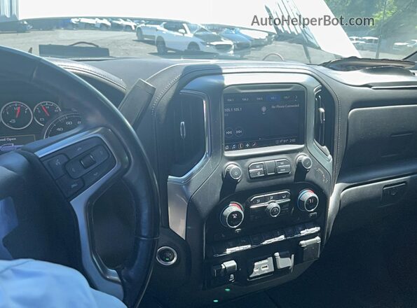 1GC2YPEY1NF312891 2022 CHEVROLET SILVERADO White Rear seats view