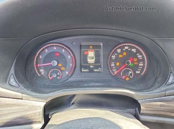 1VWMA7A3XLC016920 2020 VOLKSWAGEN PASSAT Blue Vista de los asientos traseros