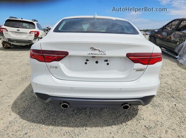 SAJAJ4FX7LCP60279 2020 JAGUAR XF White Widok wnętrza z przodu