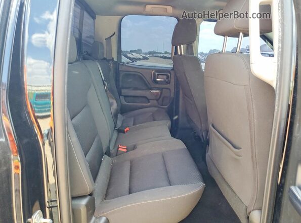 1GTV2MEC1JZ167653 2018 GMC SIERRA Black უკანა სალონის ხედი