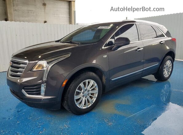 1GYKNARS7HZ240488 2017 CADILLAC XT5 Угольный Задняя левая четверть