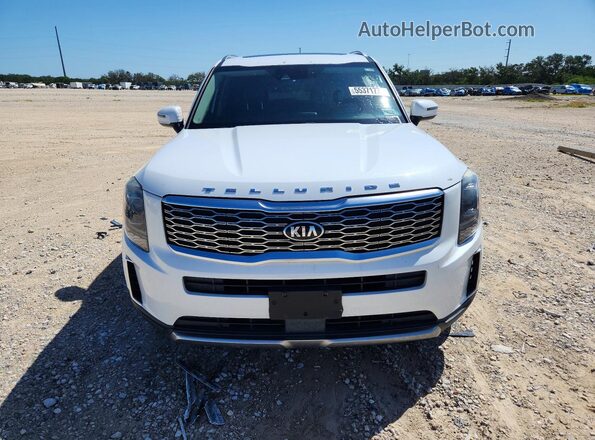 5XYP64HC4LG003498 2020 KIA TELLURIDE White Rear view