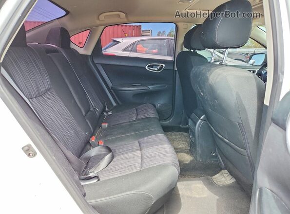 3N1AB7AP8KY403108 2019 NISSAN SENTRA White Rear interior view