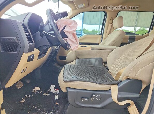 1FTEW1EBXJFA00784 2018 FORD F150 White Widok deski rozdzielczej