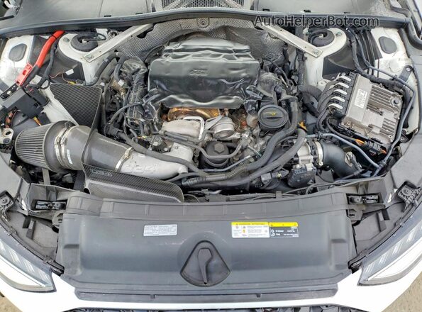 WAUB4AF45MA006953 2021 AUDI S4 White 