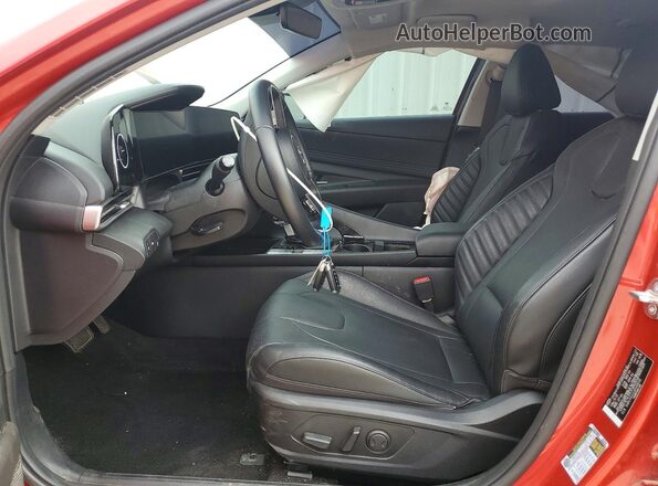 5NPLP4AG3PH119315 2023 HYUNDAI ELANTRA Red 
