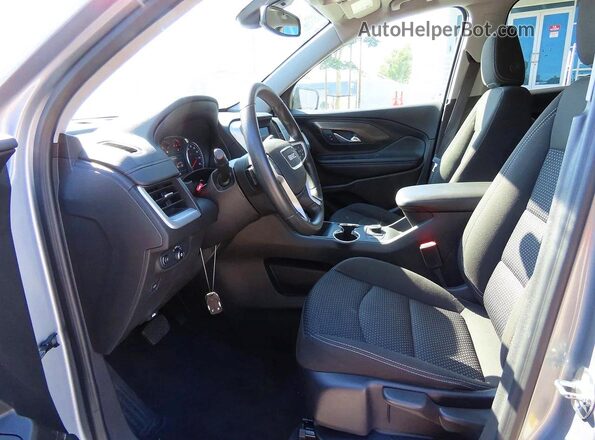 3GKALMEG1RL376073 2024 GMC TERRAIN Silver Rear seats view