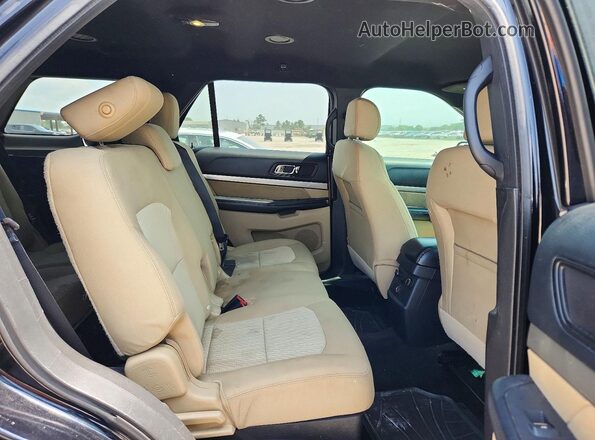 1FM5K7B85GGA51308 2016 FORD EXPLORER Black Շարժիչի բաժամունքի տեսք