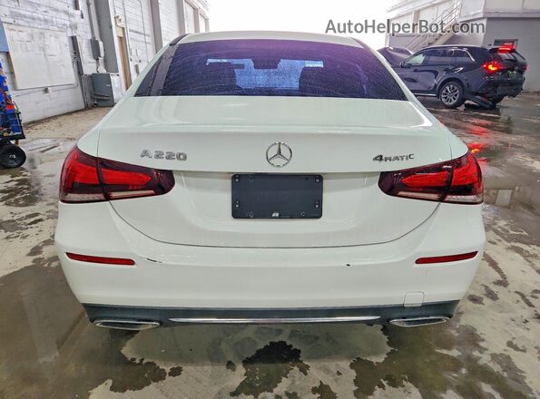 WDD3G4FB0KW000658 2019 MERCEDES-BENZ A White Սալոնի դիմացի տեսք