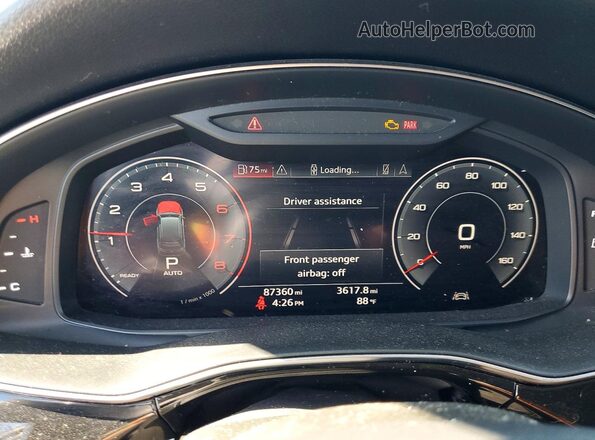 WA1LXAF7XLD002820 2020 AUDI Q7 Gray Widok tylnych siedzeń