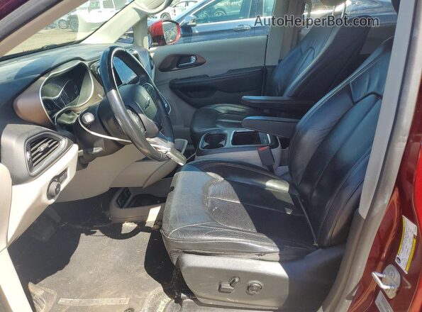 2C4RC1EG2JR103048 2018 CHRYSLER PACIFICA Maroon Vista del salpicadero