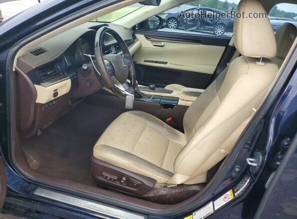 58ABK1GG9HU065448 2017 LEXUS ES Blue Dashboard view