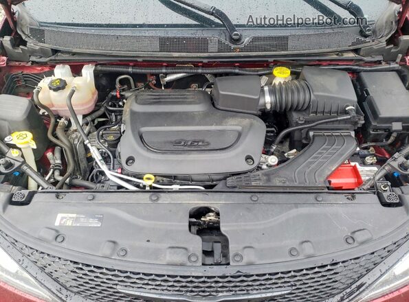 2C4RC1BG1LR251022 2020 CHRYSLER PACIFICA Red VIN կոդի պիտակի տեսք