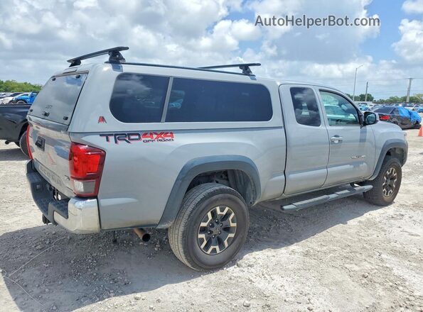 5TFSZ5AN5KX183945 2019 TOYOTA TACOMA Gray 