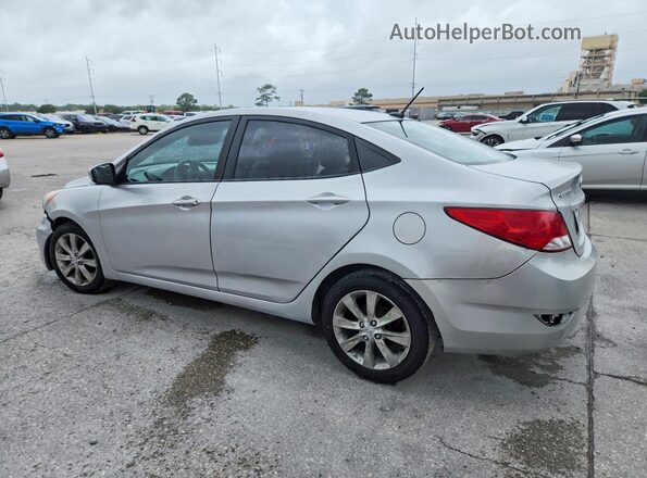 KMHCT4AE4GU942685 2016 HYUNDAI ACCENT Silver Rear right