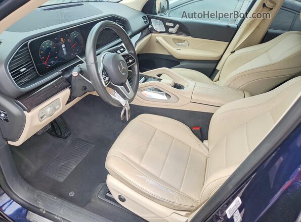 4JGFB4JB8LA122644 2020 MERCEDES-BENZ GLE-CLASS Blue Widok deski rozdzielczej