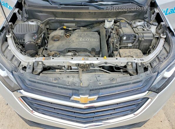 2GNAXJEV3L6252872 2020 CHEVROLET EQUINOX Silver Vista del compartimento del motor