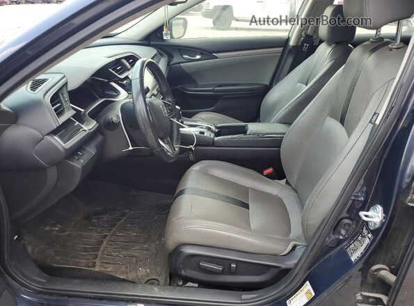 JHMFC1F85JX007960 2018 HONDA CIVIC Серый Вид панели приборов